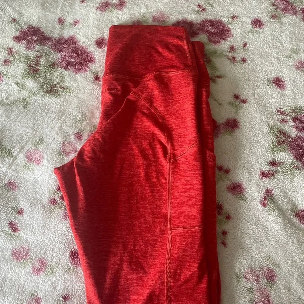 Offline by Aerie Red Leggings - Picture 3 of 5